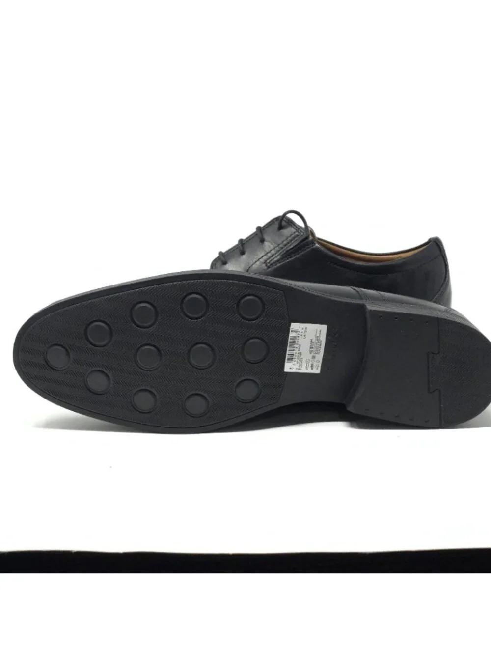 New Clarks Whiddon Pace Black Leather Oxford Men’s 12W